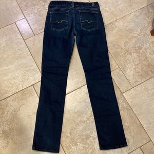 Seven for all mankind.  Kimmie straight 31